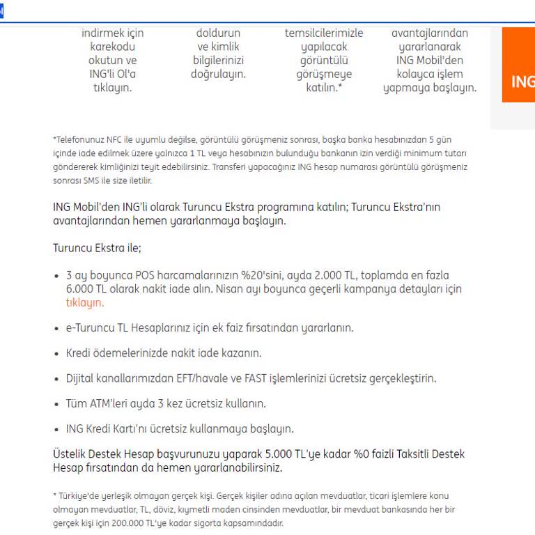 ING Bank Kampanya Kazanımımı Yatırmadı