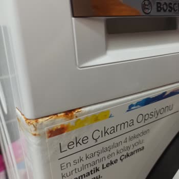 Bosch Marka Çamaşır Makinesi Paslanması