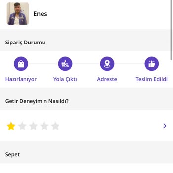 Getir Siparişim Eksik Geldi Ve İade Süreci Sorunlu