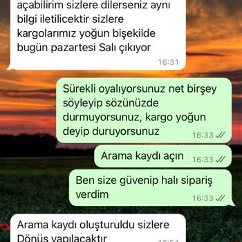 Reydeko Halı Fatma Reydeko Şikayetim Var