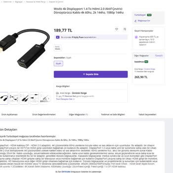 N11'den Aldığım Ürün Beklentilerimi Karşılamadı Ve İade Sürecinde Sorun Yaşadım