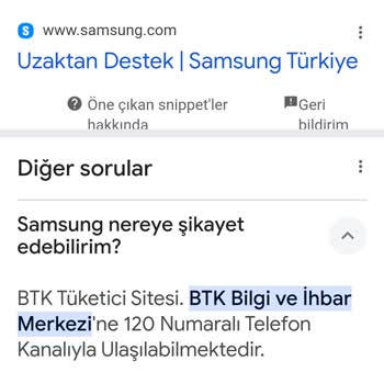 Samsung Servise Kendi Hataları Yüzünden İki Kere Ödeme Yaptım