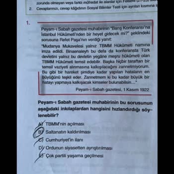 ÖSYM YKS Soruları Çalındı Lütfen Susmayın