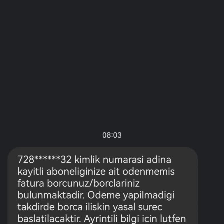 Turkcell İptal Edilen Hattın Yeniden Aktifleştirilmesi Ve Haksız Fatura Talebi