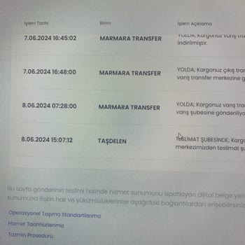 Aras Kargo'nun Teslim Edildi Yalanı