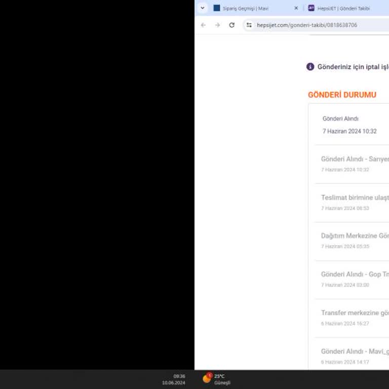 Hepsijet Bitmek Bilmeyen Teslimat Vakaları