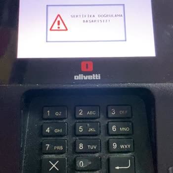 Olivetti Verifone Mx 915 Ecr Kasa Şifresi Hatası