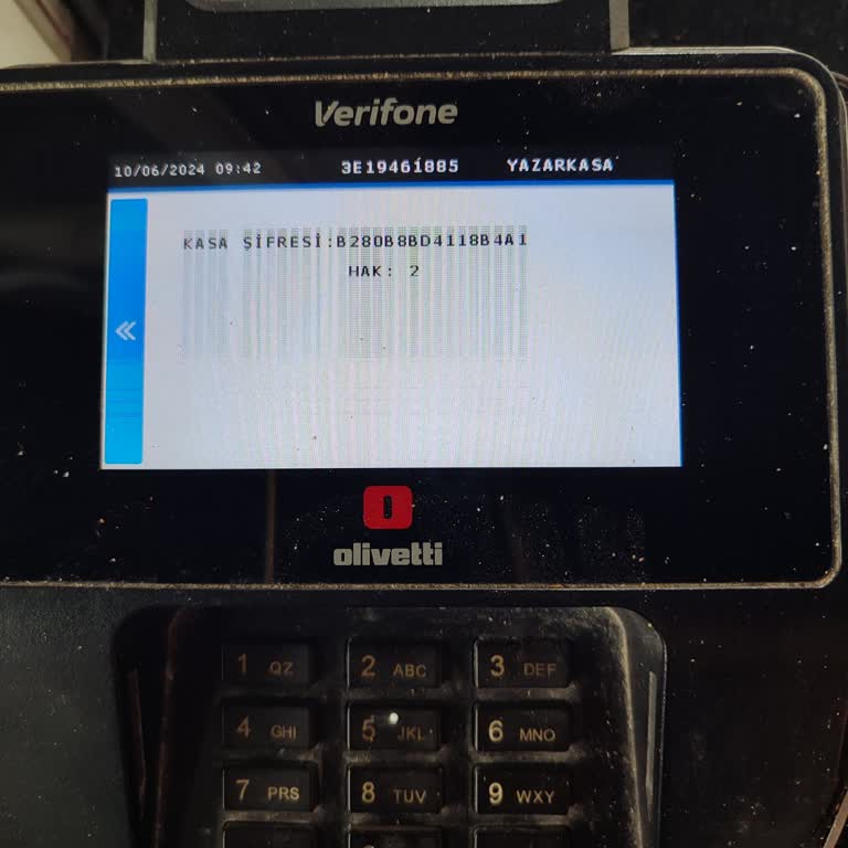 Verifone Olivetti Pos Cihazında Kasa Şifresi Sorunu - Acil Destek Talebi