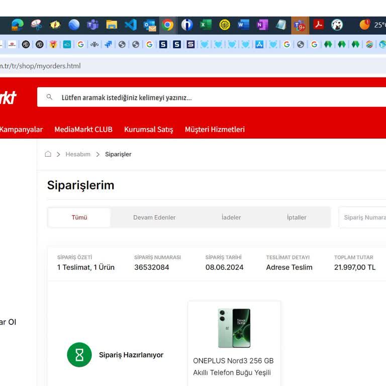 Media Markt Online Alışveriş Sıkıntılı