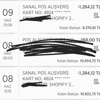 Shopify.com Shopify Hesaptan Fazla Para Çekiyor