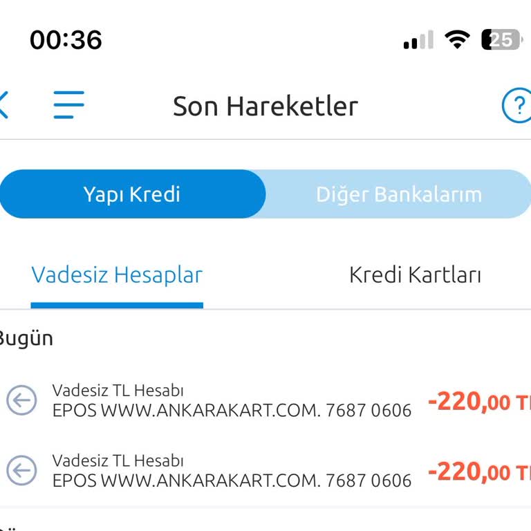 EGO Genel Müdürlüğü Abonman Yapamıyorum Ç