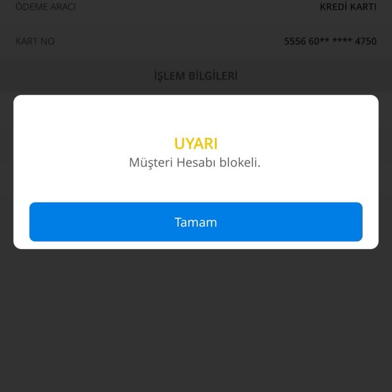 Denizbank Kartıma Bloke Koydular