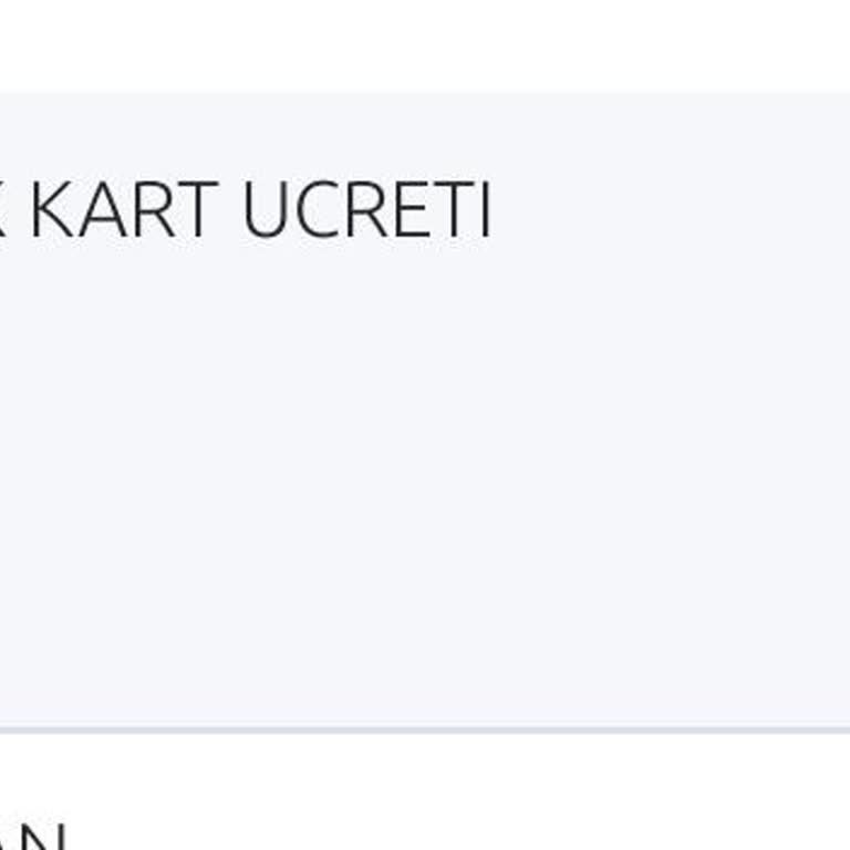 Yapı Kredi Bankası Kart Aidat Ücreti