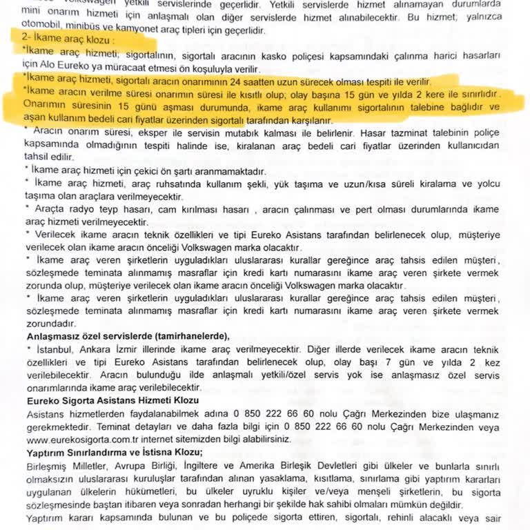 Engelliye, VDF Sigorta’dan İkame Araç Ve Kasko Mağduriyeti