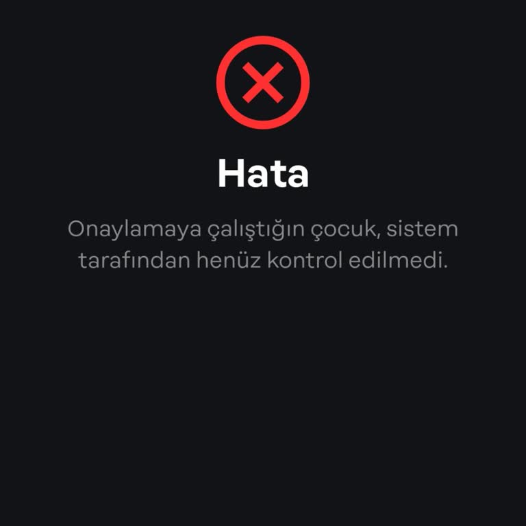 Papara Onaylamaya Çalıştığın Çocuk Sistem Tarafından Henüz Onaylanmadı Diyor