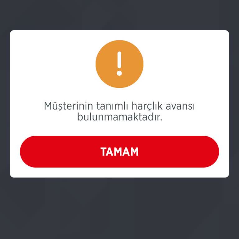 Ziraat Bankası Harçlık Avansımı Kullanamıyorum.