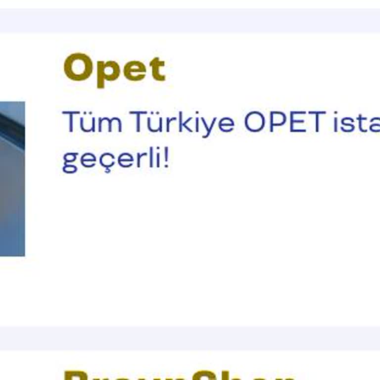Opet Gift Card Geçmiyor!
