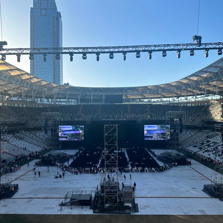 Bubilet Stadyum Konserinde Görüş Engeli Sorunu