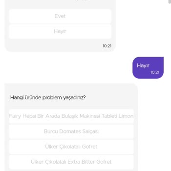 Getir Büyük Siparişimde Eksik Ürün Gelmesi