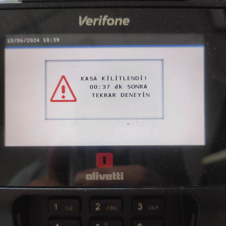 Olivetti Verifone Mx 915 Ecr Yazar Kasa Şifresi