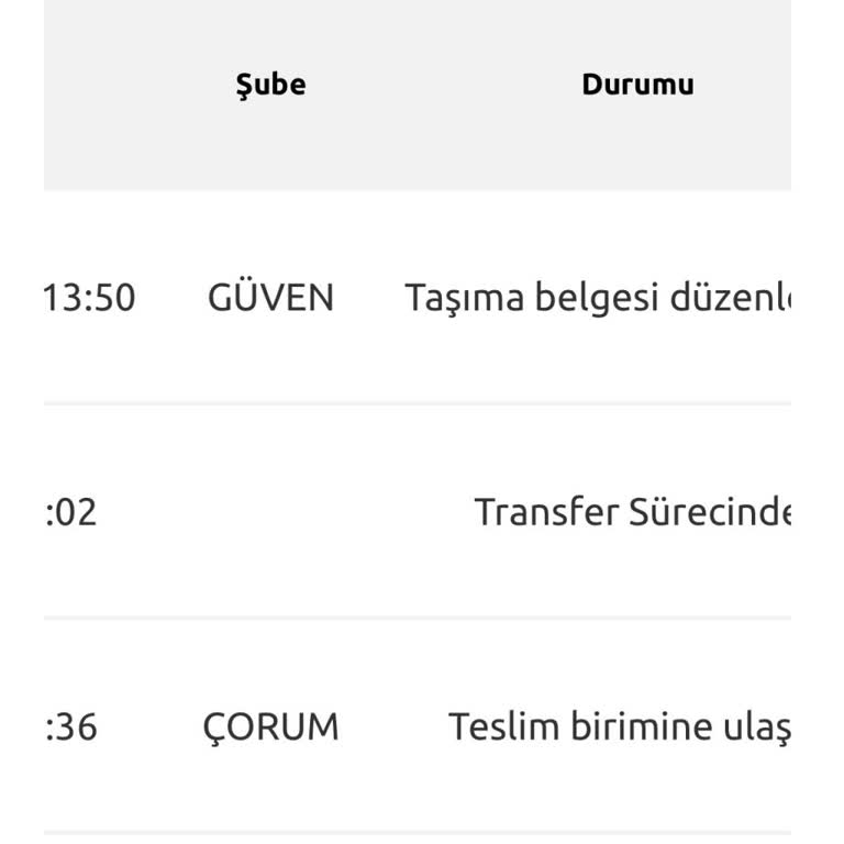 Çorum Lebleciler Yurtiçi Kargo Değil Emanetçi!