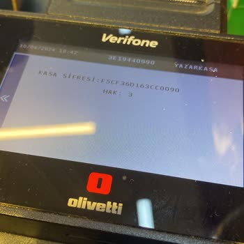 Verifone Panaroma Bilişim Verifon Kasar Kasa Şifre Sorunu