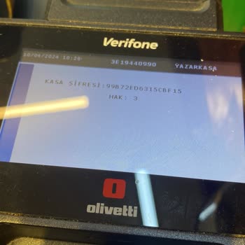 Verifone Panaroma Bilişim Verifon Kasar Kasa Şifre Sorunu