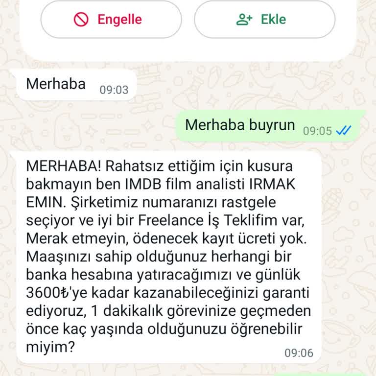 WhatsApp +27 Telefon Görüşmesi