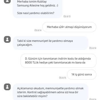 Samsung Shop Hediye Çeki Oyalaması