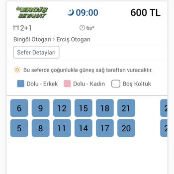 Öz Erciş Seyahat Şikayet, Lütfen Acil Çözüm