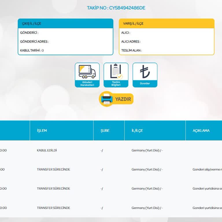 PTT Kargo: Yurt Dışından 1 Aydır Ulaşmayan Kargo, Acil.
