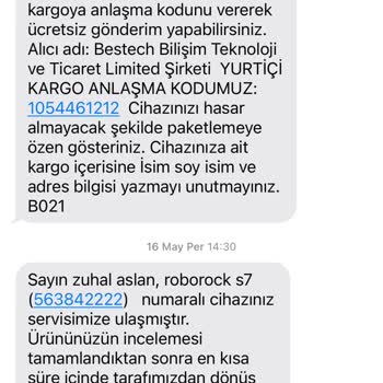 Roborock Tamire Gönderdiğim Süpürgemin Ücretinin Alınıp Tamiri Yapılmadı