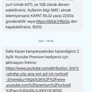 Turkcell Ve Youtube.com Hediyeyi Parayla Satma Kampanyası