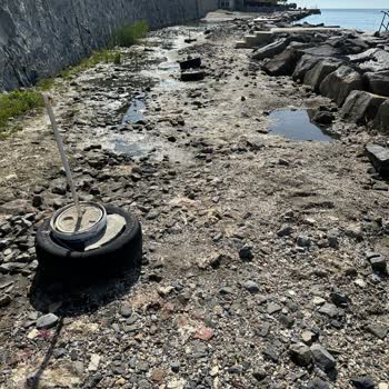 İBB - İstanbul Büyükşehir Belediyesi Selimpaşa Duruman Bölgesi Sahil Halk Sağlığını Tehdit Edecek Kadar Pis