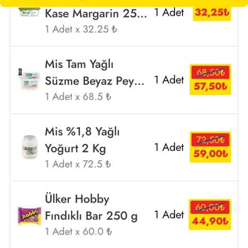 Cepte Şok Eksik Ürün