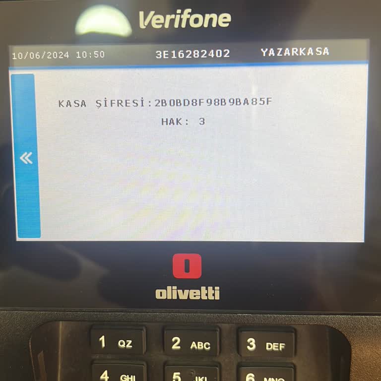 Verifone Yazar Kasa Şifre Sorunu: Mağazamda Satış Yapamıyorum!