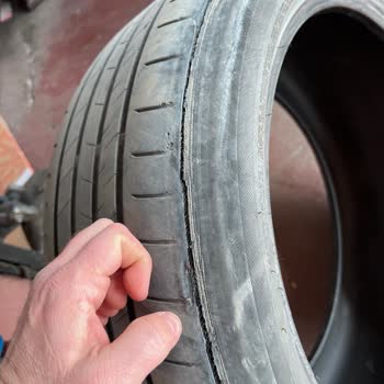 Bridgestone Lastik Yanak Yarılması