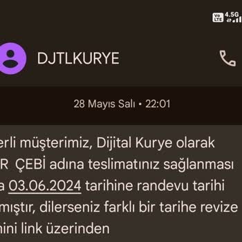 Dijital Kurye Hattı Teslim Etmiyor.!