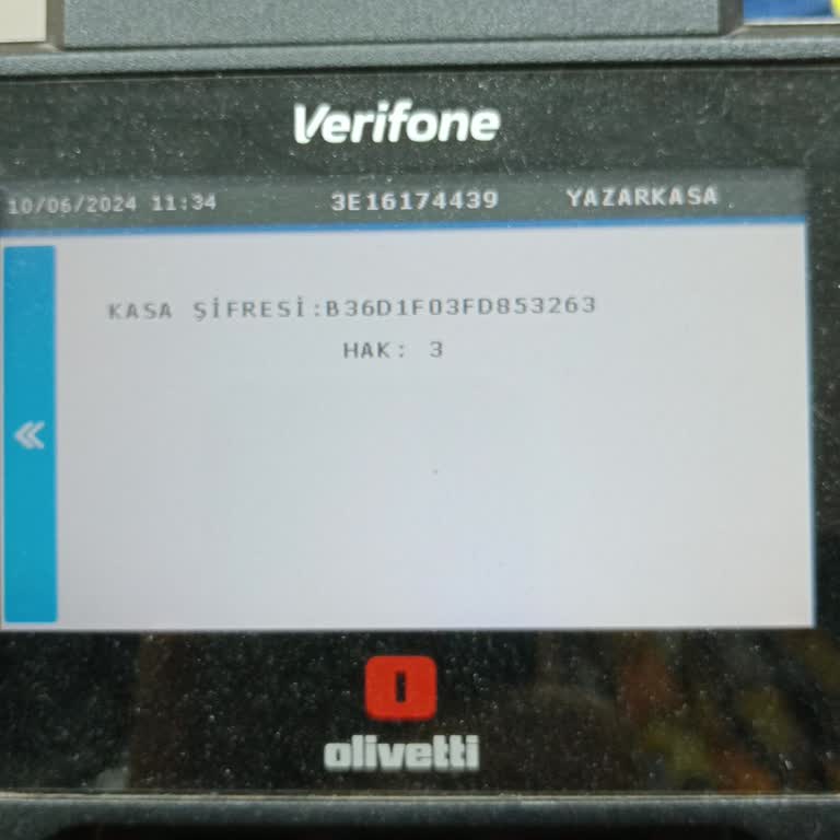 Olivetti Yazarkasa Hatası