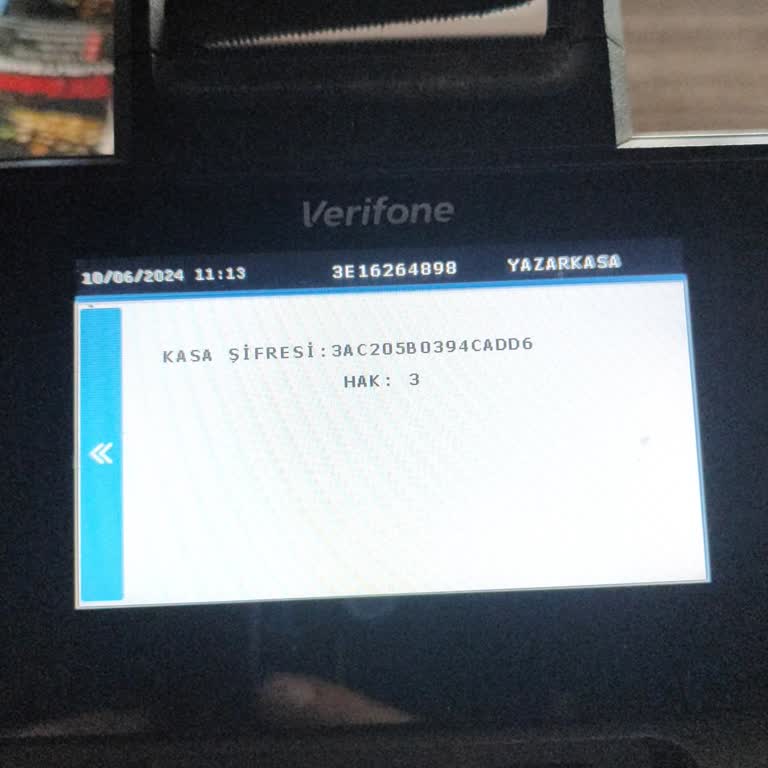 Verifone Kasa Şifresi Mağduriyeti