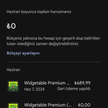 Google Play Geri Ödemem Gelmedi