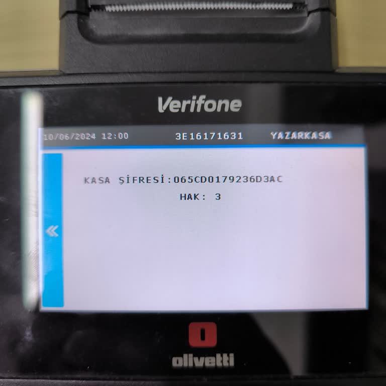 Verifone Olivetti Müşteri Hizmetleri Açmıyor Cihaz Hata Veriyor