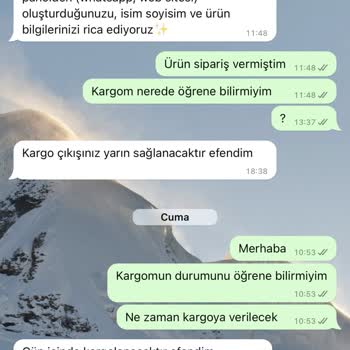 Beyza Erdoğan Sipariş Alınmak Ertelemek