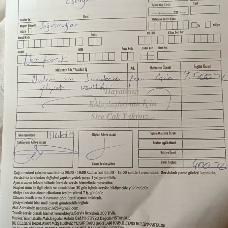 Arçelik Yetkili Servisi Üstün Teknik Dikkat Edilmeli