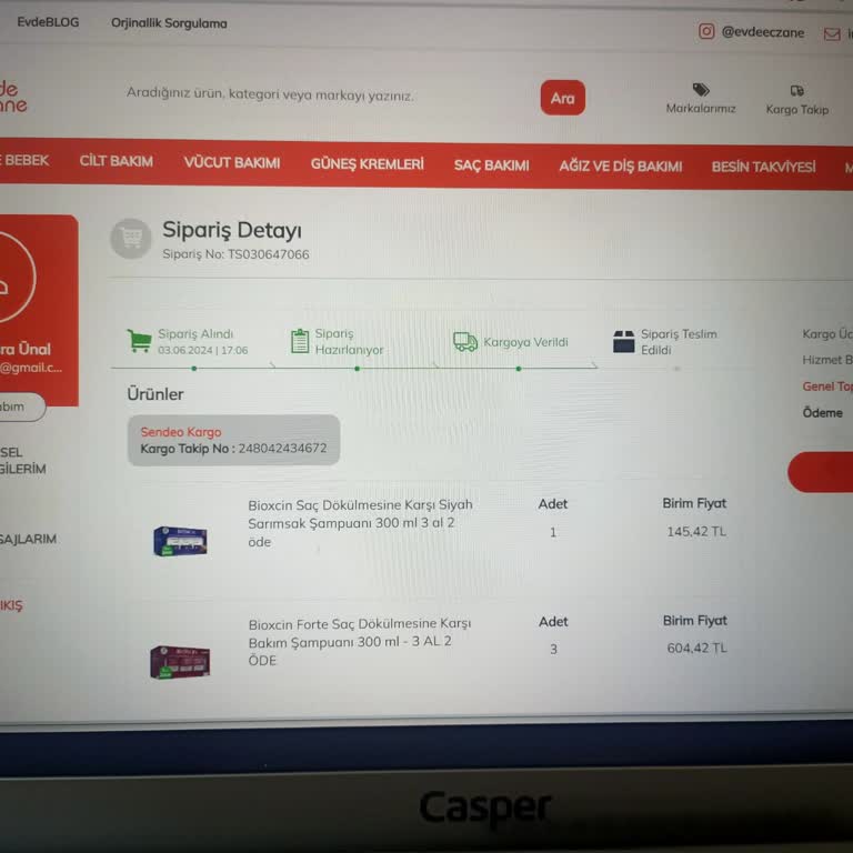 evdeeczane.com Aynı Gün Kargo Yalanı Ve Teslimat Gecikmesi