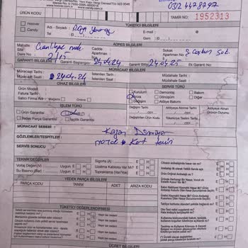 Artı Beyaz Eşya Teknik Servis Tamir Yapılıp Daha Çok Bozulması Ve Gelip İlgilenilmemesi