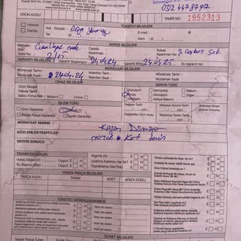 Artı Beyaz Eşya Teknik Servis Tamir Yapılıp Daha Çok Bozulması Ve Gelip İlgilenilmemesi