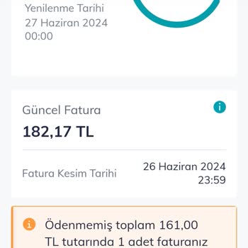 TTNET Mobil Fatura Ücretlendirme Hatası