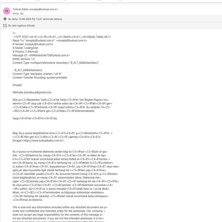 TurkNet Bitmeyen Mail Trafiği