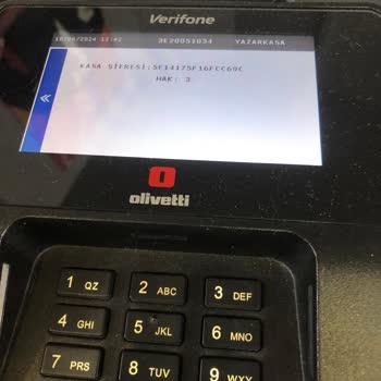 Verifone Panaroma Bilişim Pos Cihazı Durduk Yere Şifre İstedi